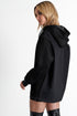 Shan Sofia Hooded mesh sweatshirt
